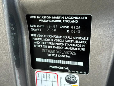 Aston Martin DB9 DB9 Coupe — photo 30