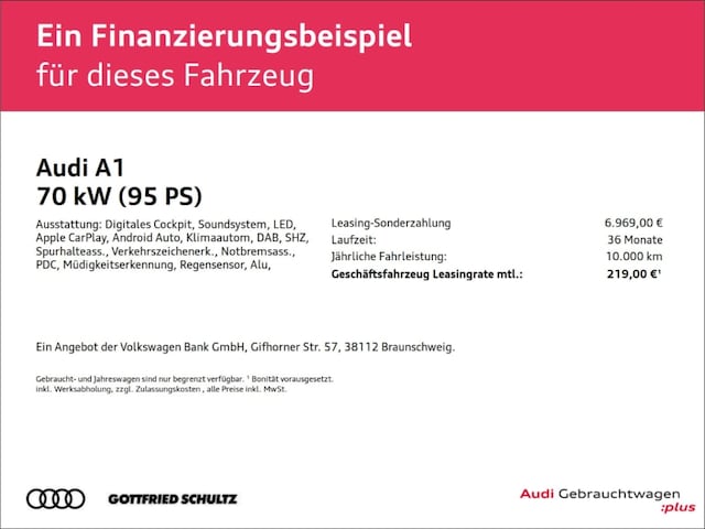 Audi A1 Sportback Advanced 25 TFSI Schaltgetriebe - 2024 - Joinsteer - #2