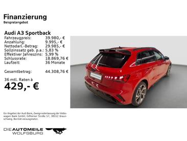 Audi A3 Sportback TFSI E TFSI E S Tronic — photo 2