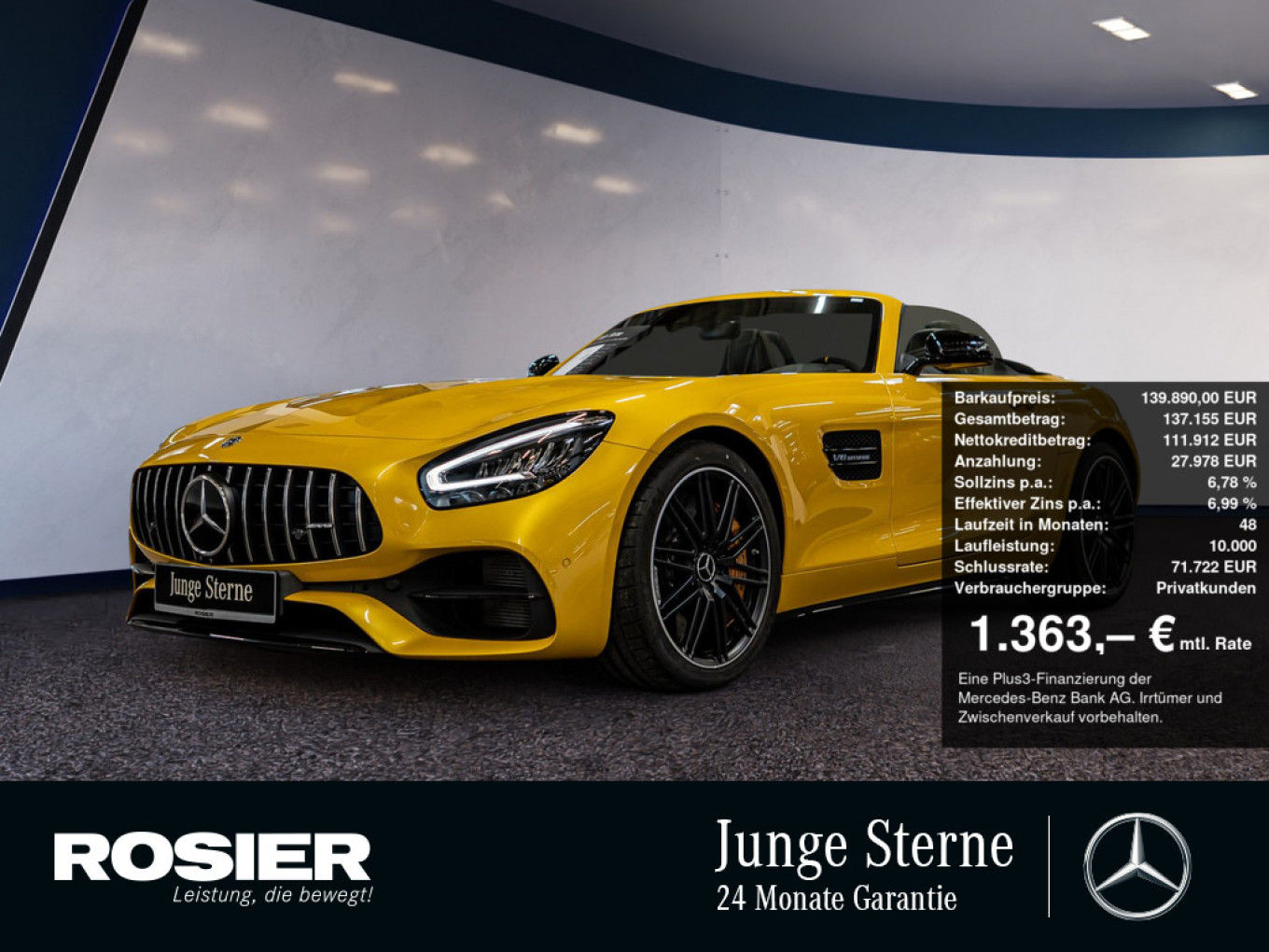 Mercedes AMG GT S Roadster - 2019 - Joinsteer - #1