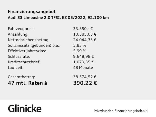 Audi S3 S3 Limousine TFSI 228310 KW(PS) S Tronic - 2022 - Joinsteer - #2