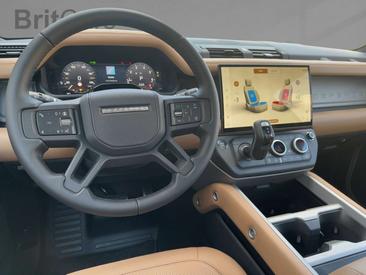 Land Rover Defender 90 P425 X CAM Luftfe NAVI PANO TWA AHK Gris — photo 11