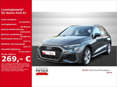 Audi A3 Sportback TFSI E S Line 40 TFSI E S Tronic - - Joinsteer - #1