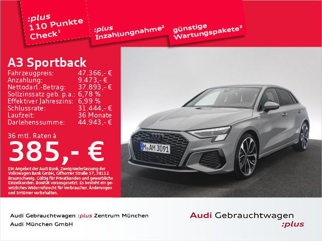 Audi A3 Sportback S Line 40 TDI Quattro S Tronic - 2024 - Joinsteer