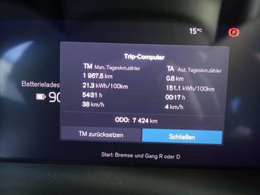 Volvo EX40 Berline Recharge Twin Motor — photo 15