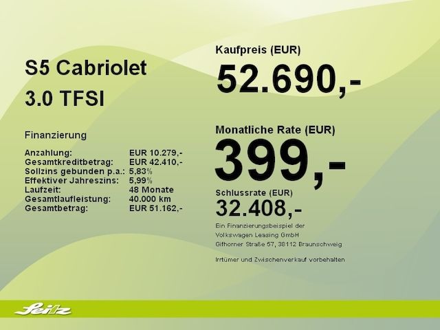 Audi S5 Cabriolet TFSI Quattro Tiptronic - 2022 - Joinsteer - #6