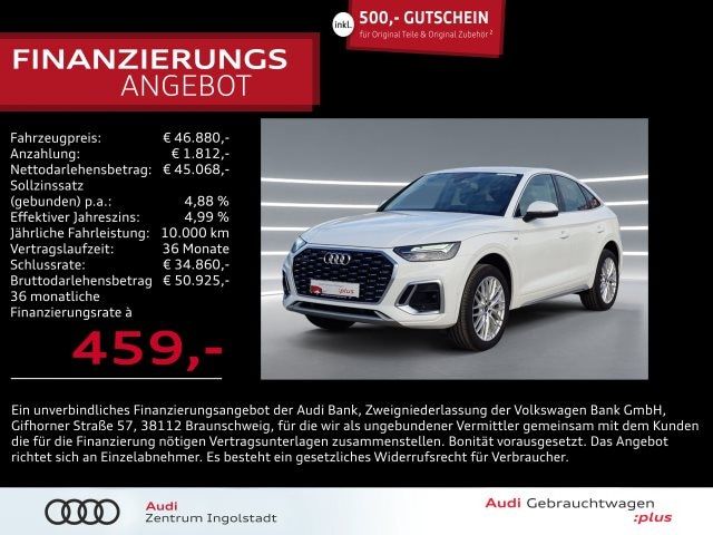 Audi Q5 Sportback 45 TFSI Quattro S Tronic - 2023 - Joinsteer - #1