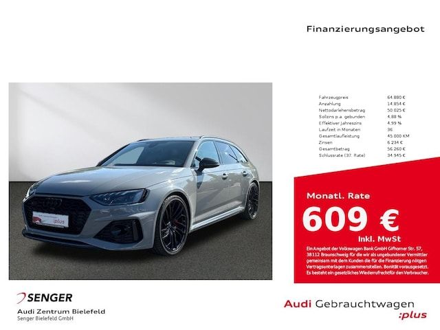 Audi RS4 Avant TFSI Quattro Tiptronic - 2020 - Joinsteer - #1