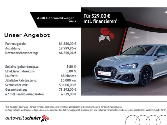 Audi RS5 Sportback TFSI Quattro Tiptronic - 2024 - Joinsteer - #1