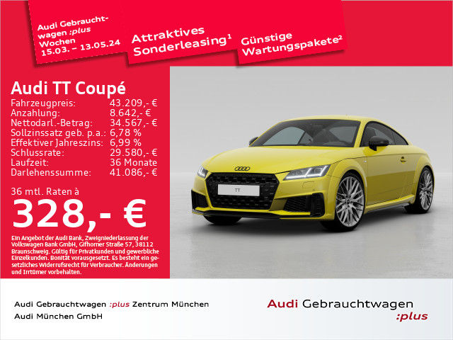 Audi TT Coupé 40 TFSI S Tronic - 2023 - Joinsteer