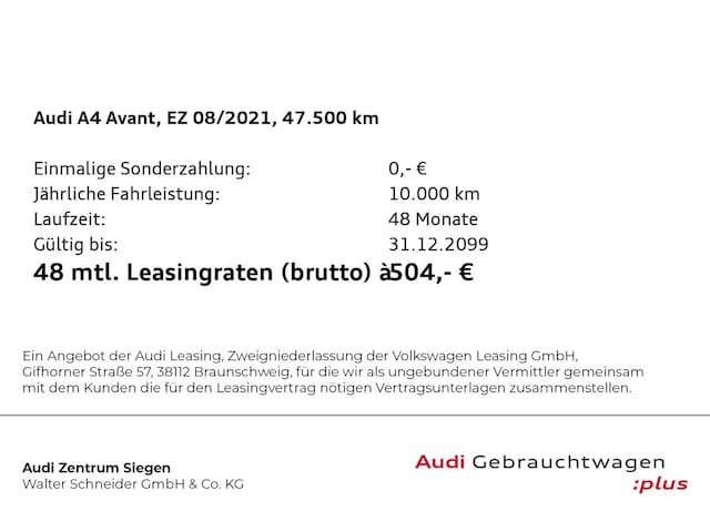 Audi A4 Avant 40 TDI Quattro S Tronic - 2021 - Joinsteer - #3