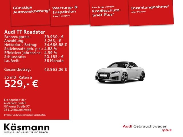 Audi TT Roadster 40 TFSI S Tronic - 2023 - Joinsteer - #1