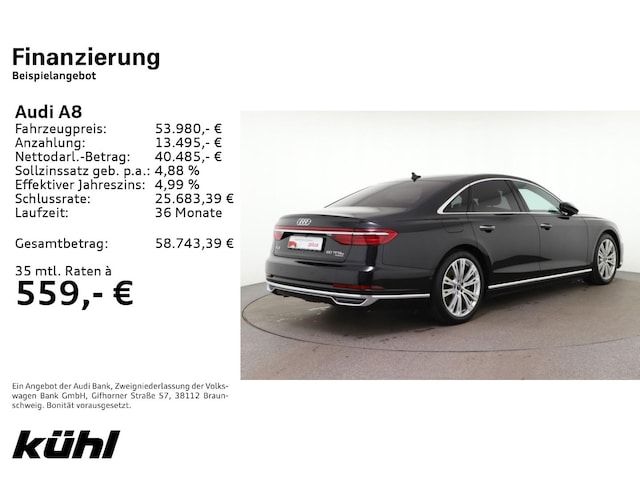 Audi A8 TFSI E 60 TFSI E Quattro Tiptronic - 2021 - Joinsteer - #2