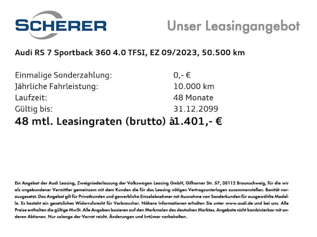 Audi RS7 TFSI Quattro Tiptronic - 2023 - Joinsteer - #2