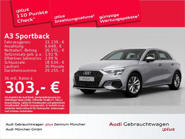 Audi A3 Sportback G-tron 30 G-tron S Tronic - 2022 - Joinsteer - #1