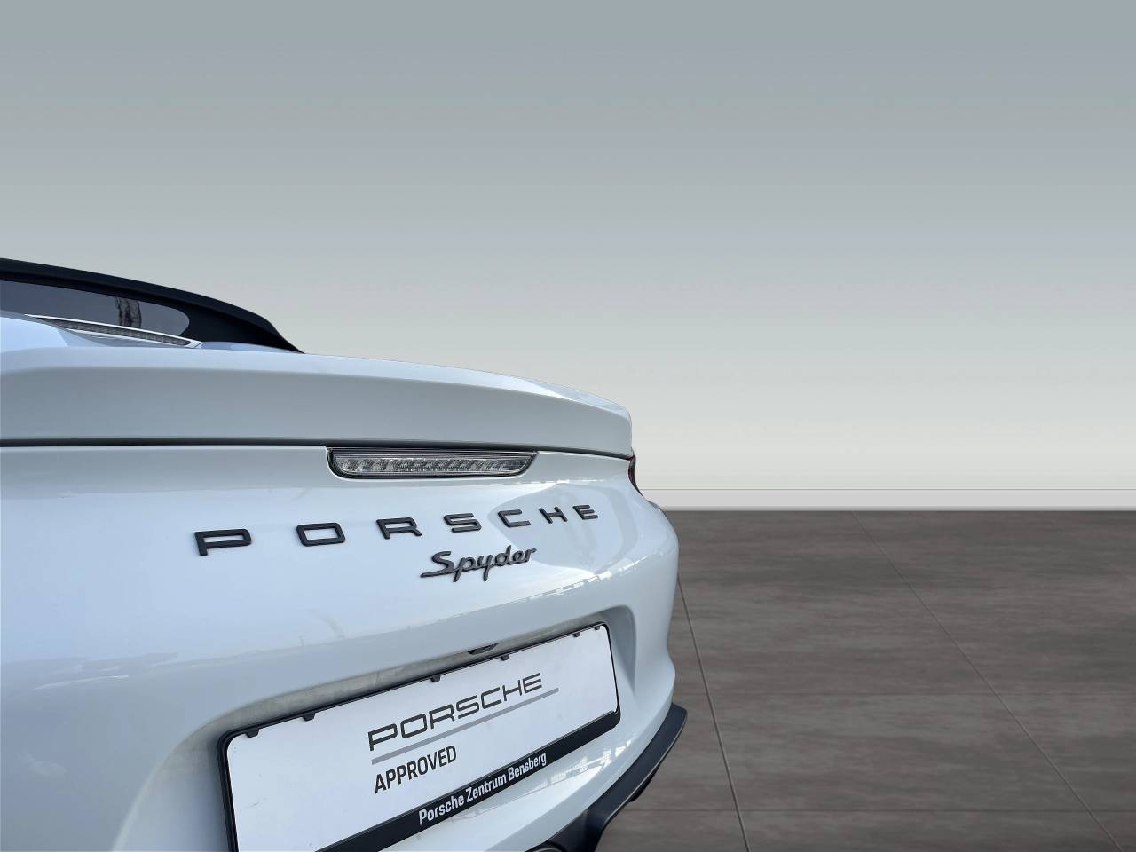 Porsche 981 Cayman Boxster Spyder - 2016 - Joinsteer - #15