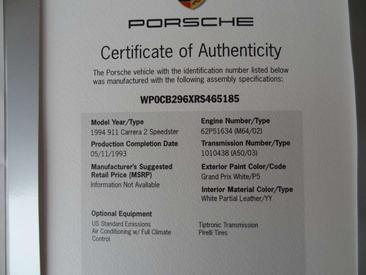 Porsche 964 Speedster — photo 12