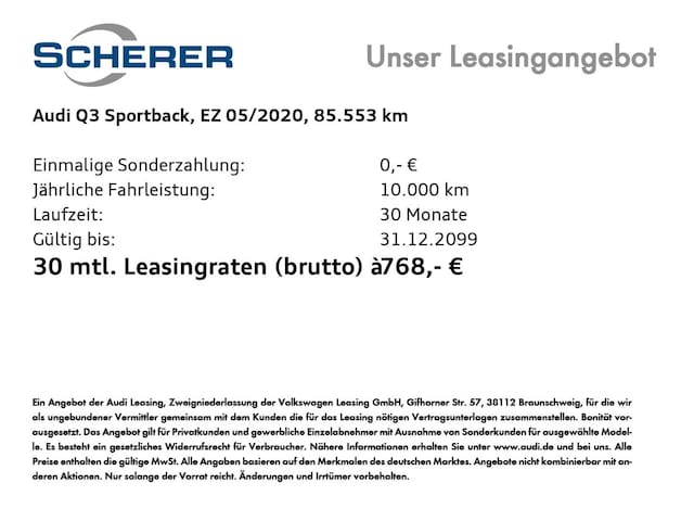 Audi Q3 Sportback 35 TDI S Tronic - 2020 - Joinsteer - #2