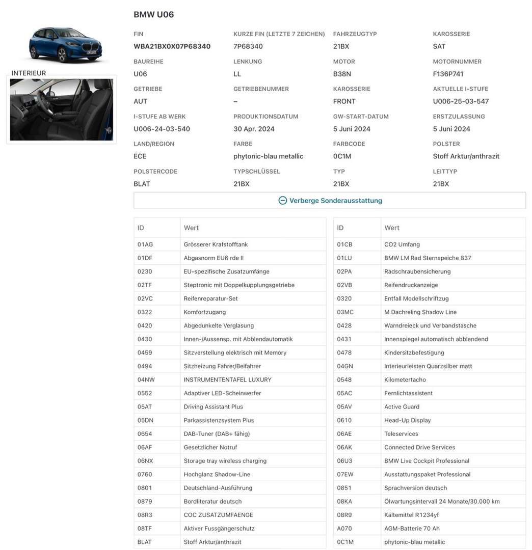 BMW Série 2 Active Tourer Business 218i - 2024 - Joinsteer - #15