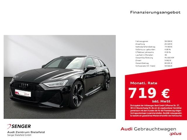 Audi RS6 avant TFSI Quattro Tiptronic - 2023 - Joinsteer - #1