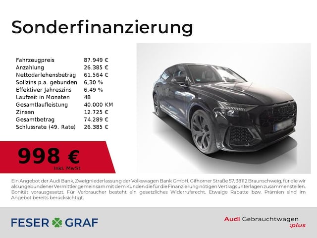 Audi RSQ8 TFSI Quattro Tiptronic - 2021 - Joinsteer - #1
