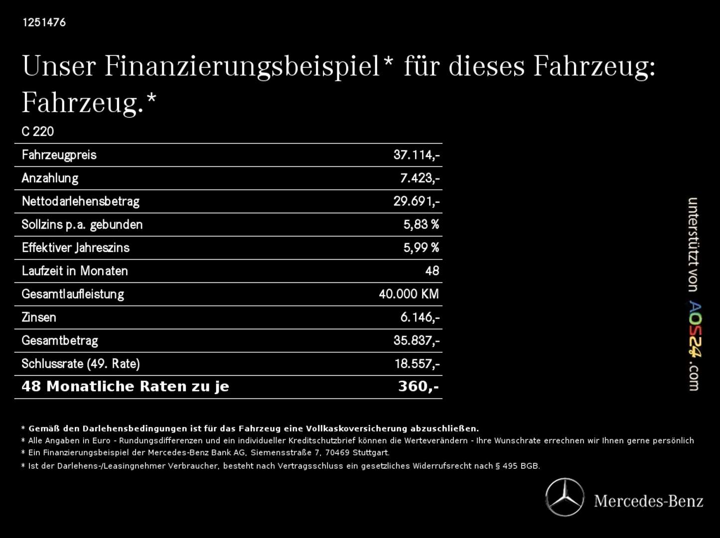 Mercedes Classe C C 220 Avantgarde - 2023 - Joinsteer - #12
