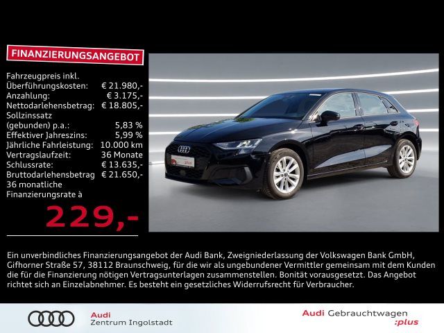 Audi A3 Sportback G-tron 30 G-tron S Tronic - 2022 - Joinsteer