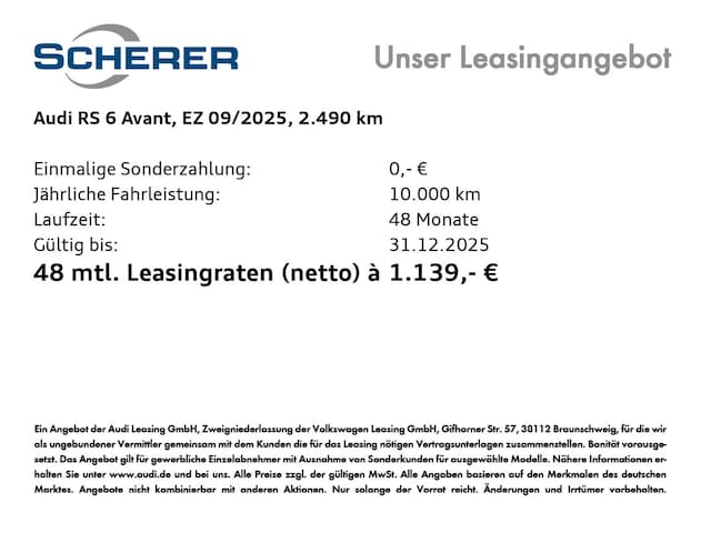 Audi RS6 avant TFSI Quattro Tiptronic - 2025 - Joinsteer - #3
