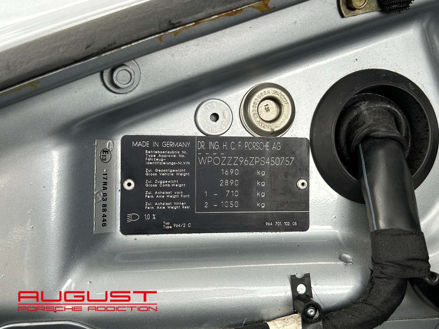 Porsche 964 Carrera 2 Cabriolet - 1993 - Joinsteer - #17