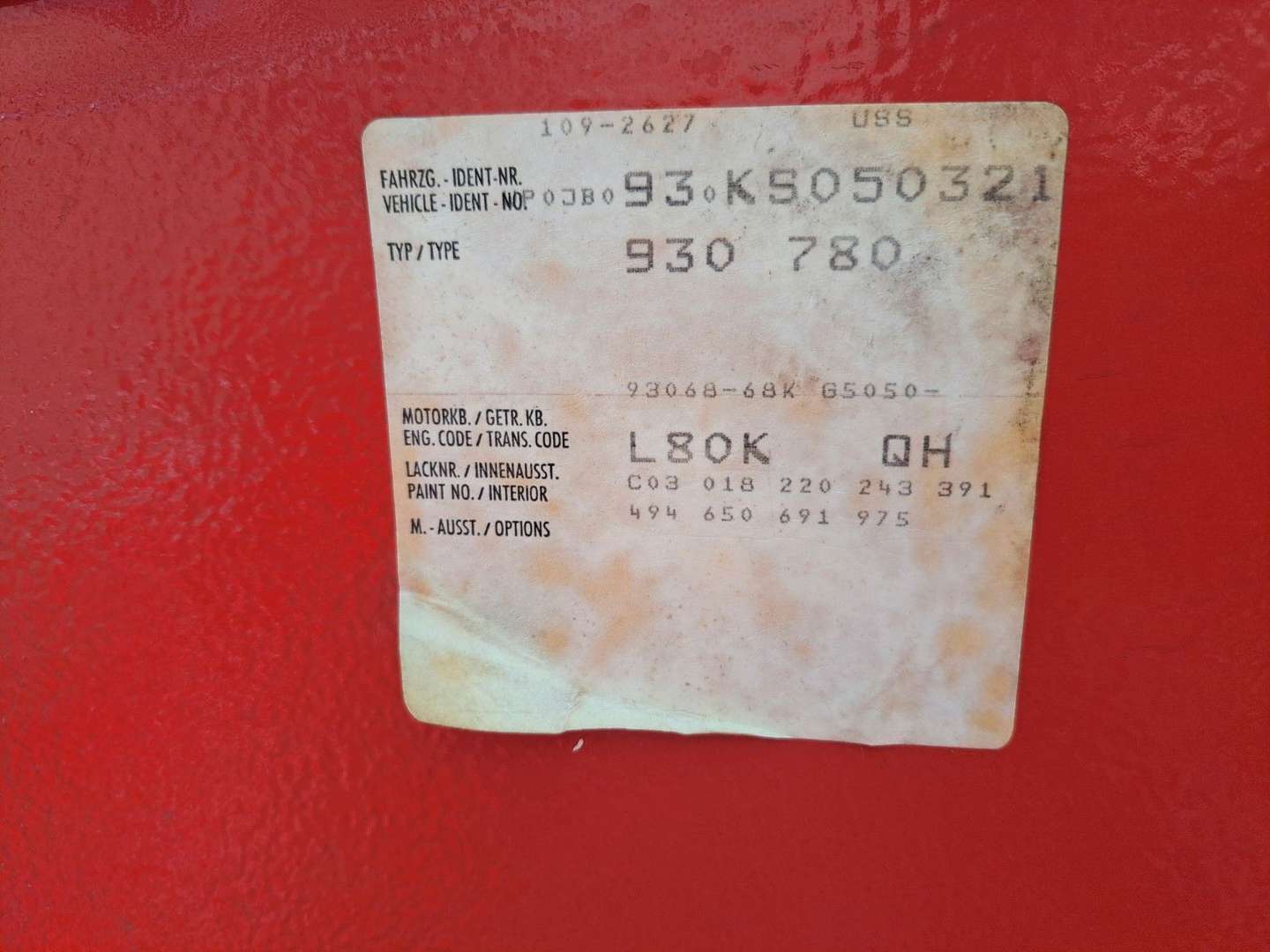 Porsche 930 Turbo - 1989 - Joinsteer - #16