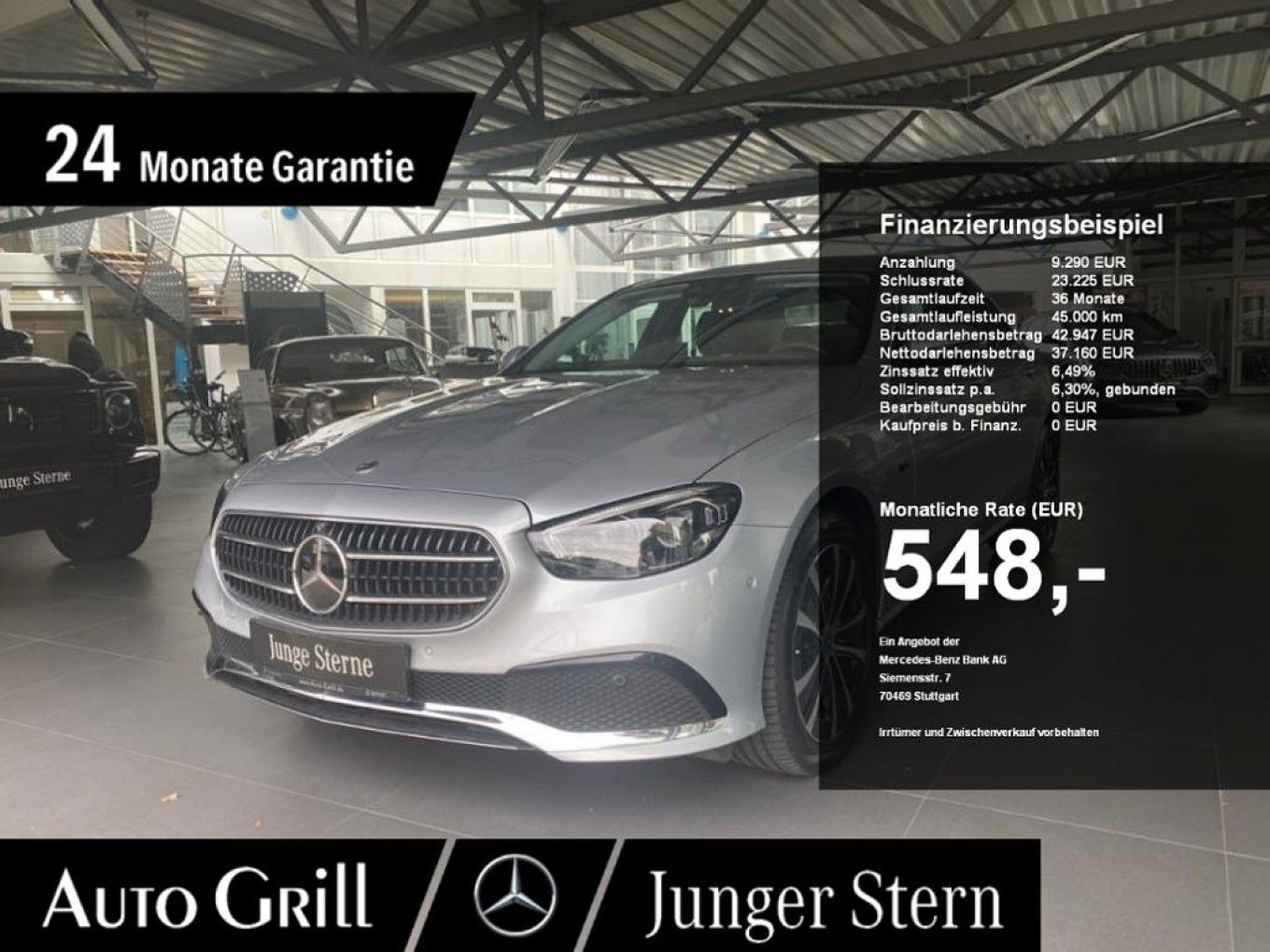 Mercedes Classe E 300 E 4MATIC Limousine - 2021 - Joinsteer - #1