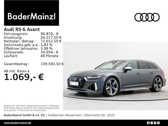Audi RS6 avant TFSI Quattro Tiptronic - 2021 - Joinsteer - #1