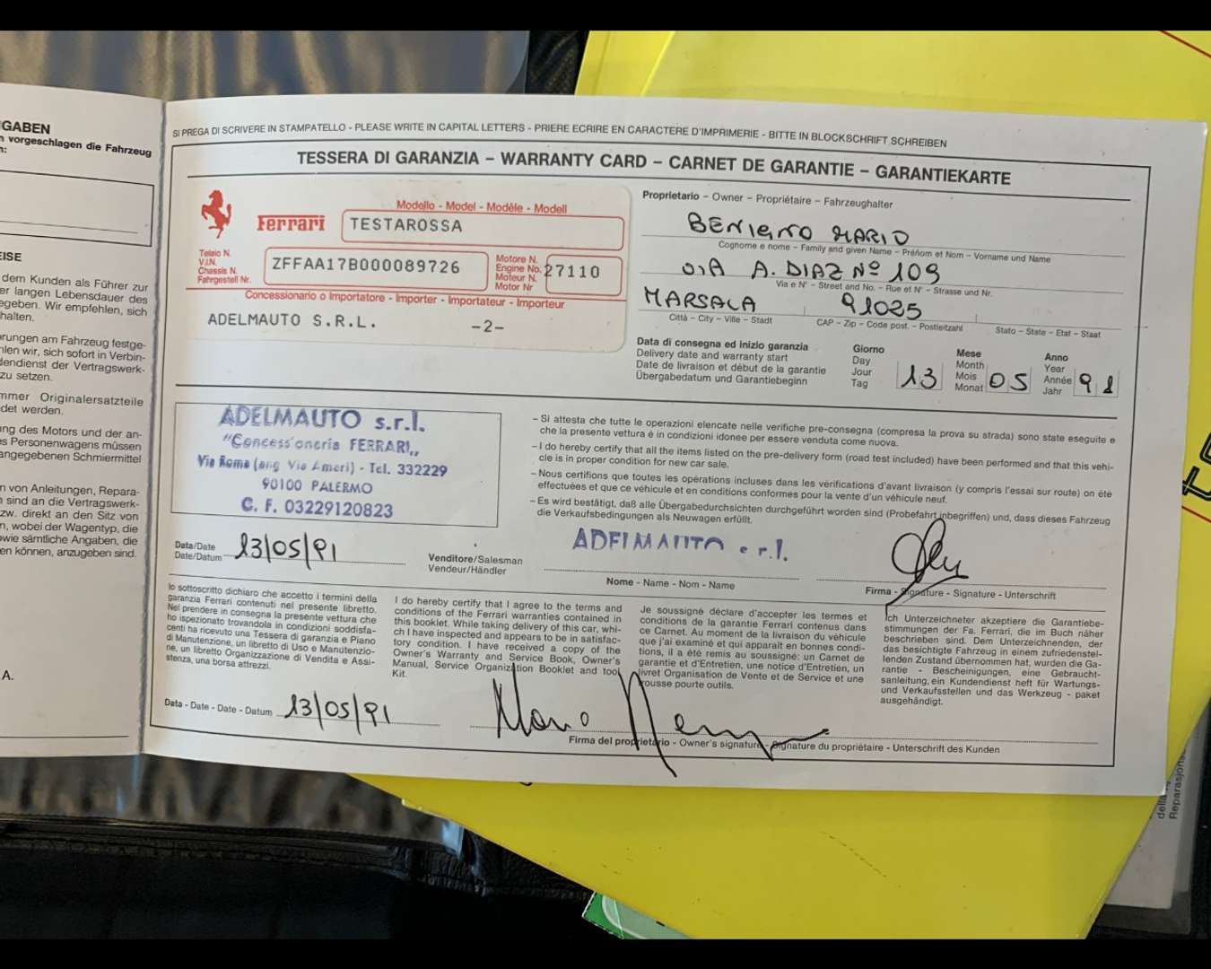 Ferrari Testarossa - 1991 - Joinsteer - #15