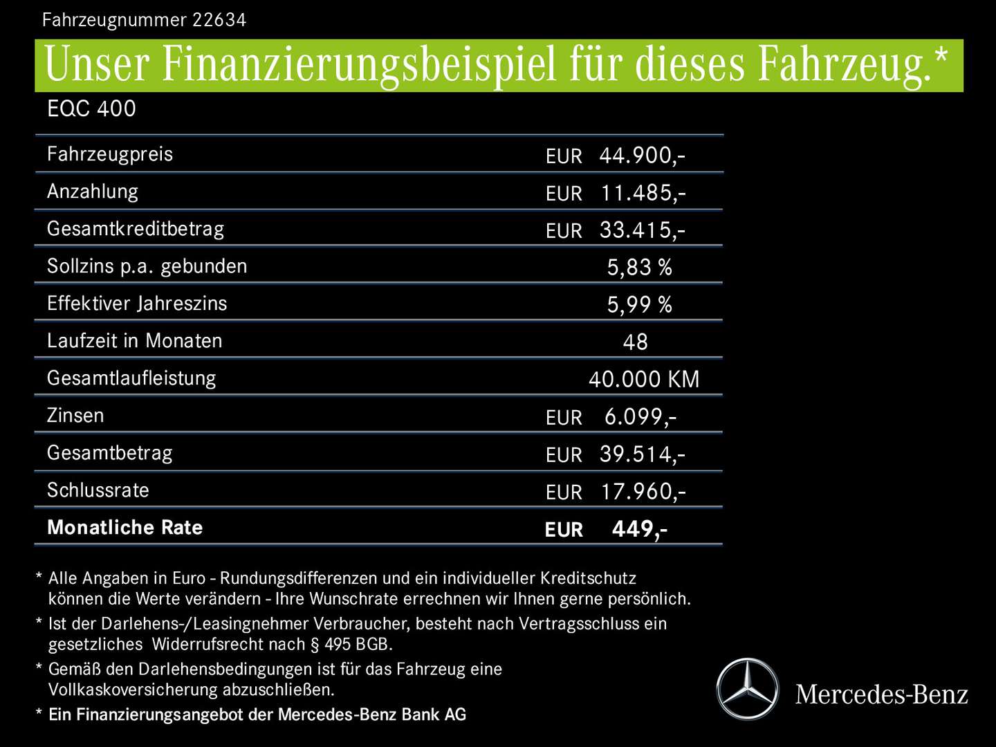 Mercedes EQC 400 AMG Line - 2022 - Joinsteer - #22