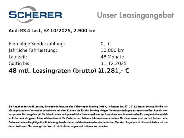 Audi RS4 Avant TFSI Quattro Tiptronic - 2025 - Joinsteer - #2