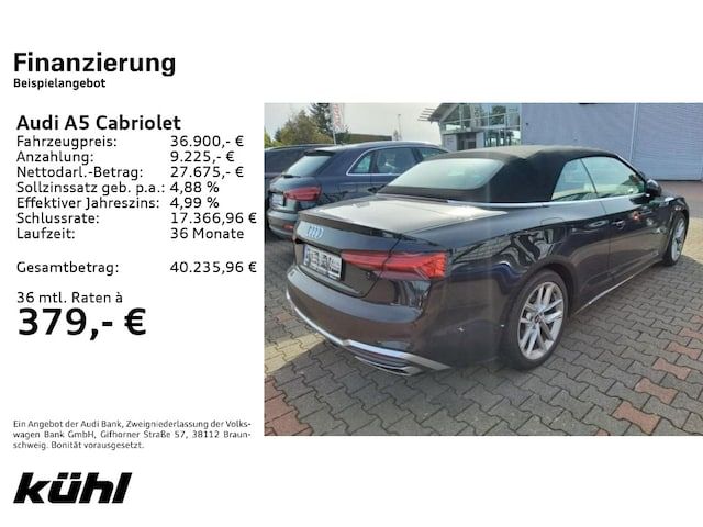 Audi A5 Cabriolet 40 TFSI S Tronic - 2021 - Joinsteer - #2