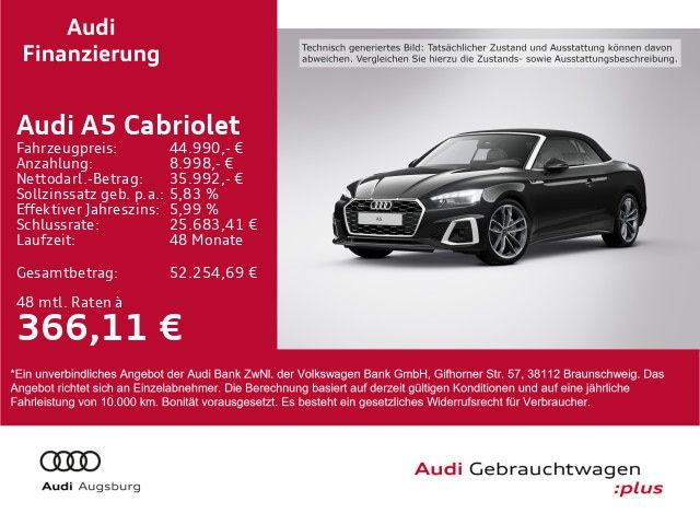 Audi A5 Cabriolet S Line 40 TFSI Quattro S Tronic - 2023 - Joinsteer - #1