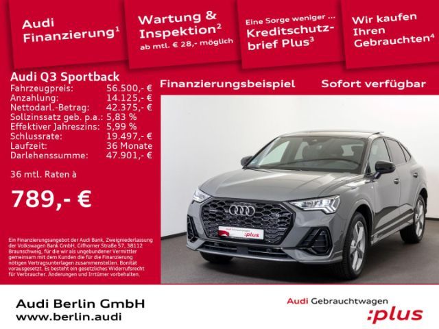 Audi Q3 Sportback S Line 45 TFSI Quattro - 2023 - Joinsteer