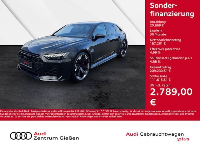 Audi RS6 Avant Performance Performance Quattro Tiptronic - 2024 - Joinsteer
