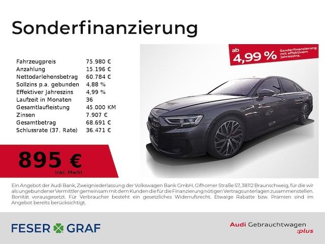 Audi A8 50 TDI Quattro Tiptronic - 2023 - Joinsteer - #1