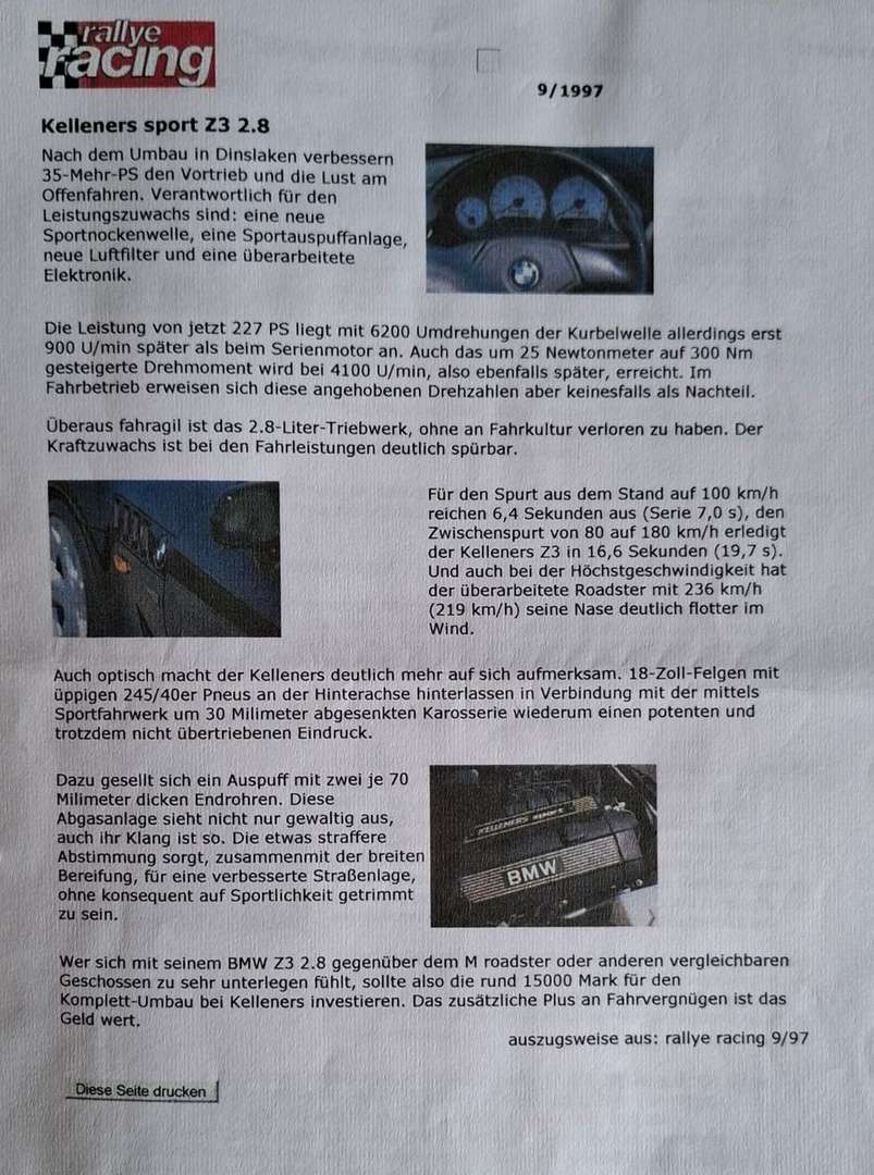 BMW Z3 Coupe 2.8 - 1999 - Joinsteer - #11