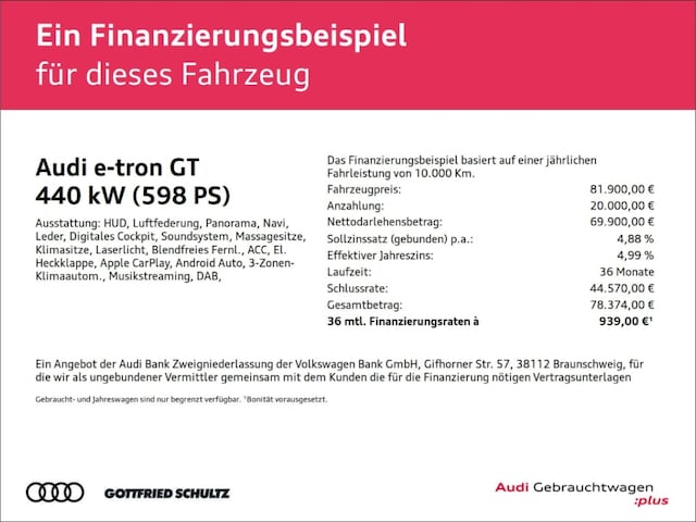 Audi RS E-tron GT E-tron Quattro - 2024 - Joinsteer - #2
