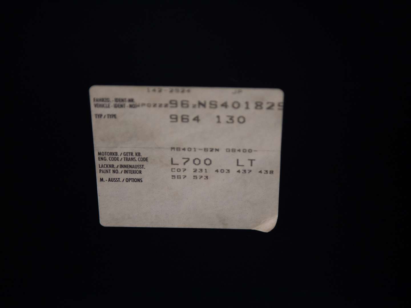 Porsche 964 CARRERA 4 - 1992 - Joinsteer - #28