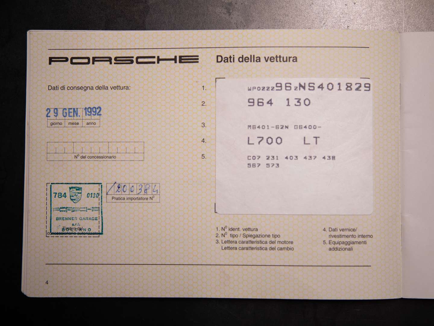 Porsche 964 CARRERA 4 - 1992 - Joinsteer - #30