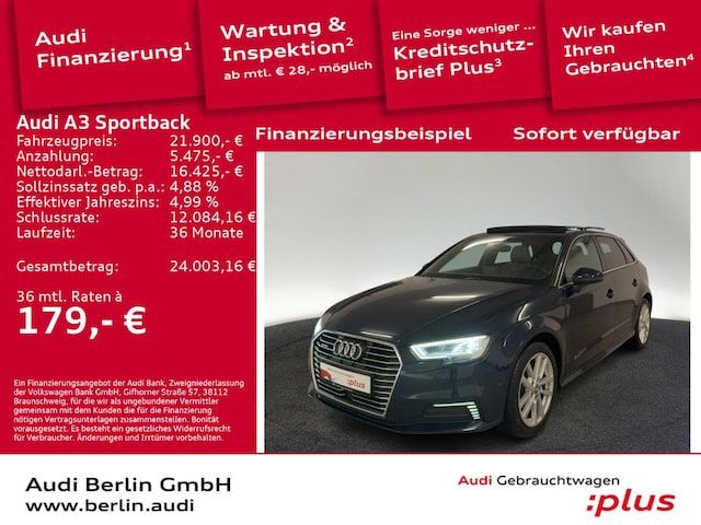 Audi A3 Sportback E-tron Sport 40 E-tron S Tronic - 2020 - Joinsteer - #1