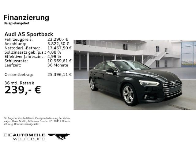 Audi A5 Sportback 40 TFSI S Tronic - 2019 - Joinsteer - #2