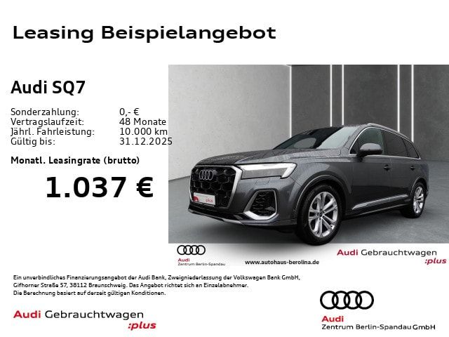 Audi SQ7 SUV TFSI Quattro Tiptronic - 2025 - Joinsteer - #1