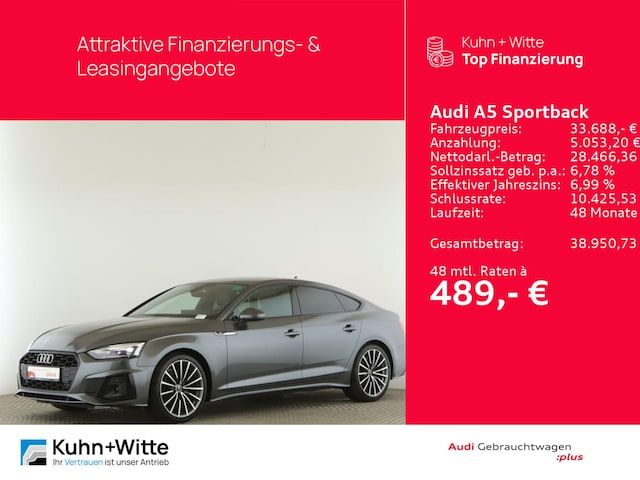 Audi A5 Sportback 35 TDI S Tronic - 2021 - Joinsteer - #1