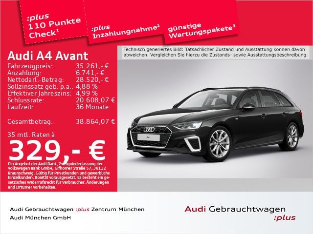 Audi A4 Avant S Line 40 TFSI Quattro S Tronic - 2022 - Joinsteer - #1