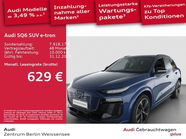 Audi SQ6 SUV E-tron Edition One Blue E-tron Quattro - 2024 - Joinsteer - #1